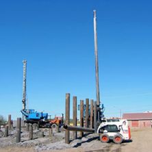Supply and Installationof Ad-freeze piles